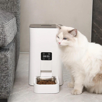 6L Smart Automatic Dog Cat Food Dispenser Bowl Pet Auto Feeder