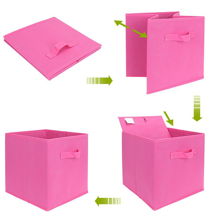 Fabric Storage Box, Choice Of Colours