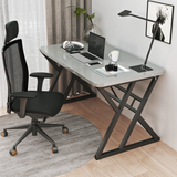 Nexus Modern Industrial Office Style Computer Desk (Grey)