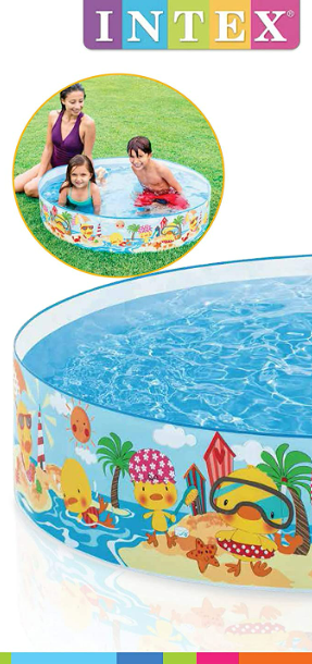 Intex Kids Swimming Pool Snapset Ducking Snorkel Pool