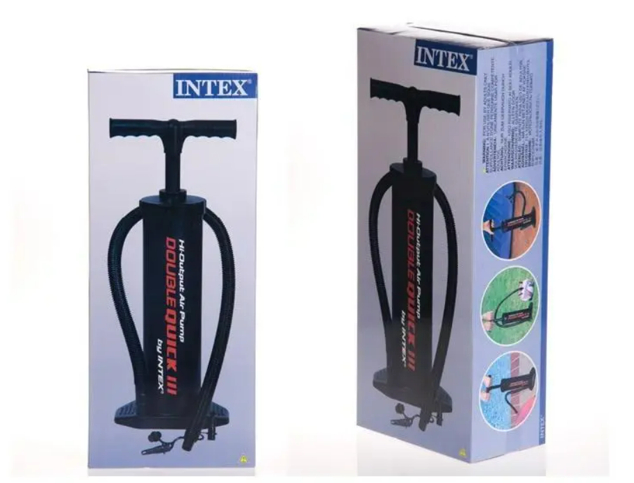 Intex Double Quick Air Hand Air Pump 68612