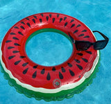 Inflatable Float Ring 70cm Swimming Pool Summer Fruit Watermelon Ring