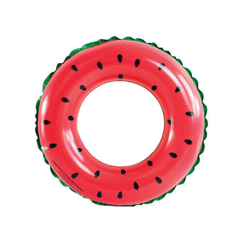 Inflatable Float Ring 70cm Swimming Pool Summer Fruit Watermelon Ring