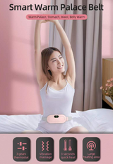 Period Massage Belt Thermal Heating Massaging Menstrual Relief Pad