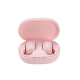 EarPod Wireless Waterproof A6S Mini Headphone Bluetooth Earphones (Baby Pink)