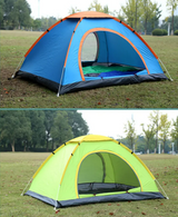 Instant Set Up Tent Outdoor Activities Shade Camping Rainproof Tent (Multi Colour)