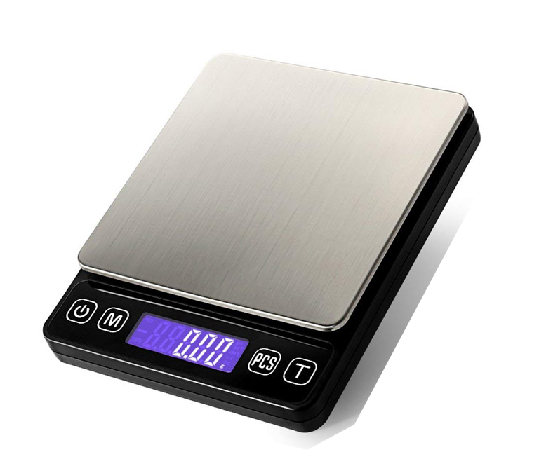  500g/0.01g Digital Led Weight Kitchen Scale Jewelry Electronic Pocket Weighing Scale 500g