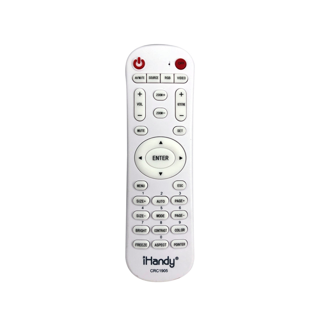 Universal Projector Remote Control All Brand Replacement Compatible Wireless Remote