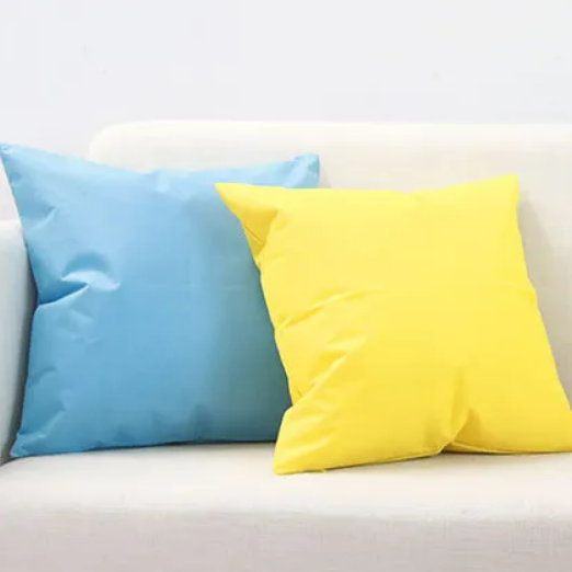 Outdoor Cushion Case Waterproof 45cm Square Cover Pillow (Sky Blue)