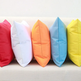 Outdoor Cushion Case Waterproof 45cm Square Cover Pillow (Sky Blue)