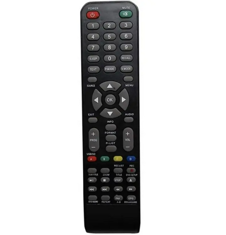 Remote Control For Viano Vivo TV LTV46FHD LTV55FHD VIVO19AZ VIVO032 HD TV