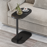 Corbin Side Table Wooden End Table Bedside Sofa Table (Black)