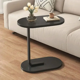 Corbin Side Table Wooden End Table Bedside Sofa Table (Black)