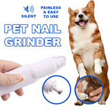 Electric Pet Nail Grinder Painless For Dog Cat Clippers Grind Grooming Trimmer