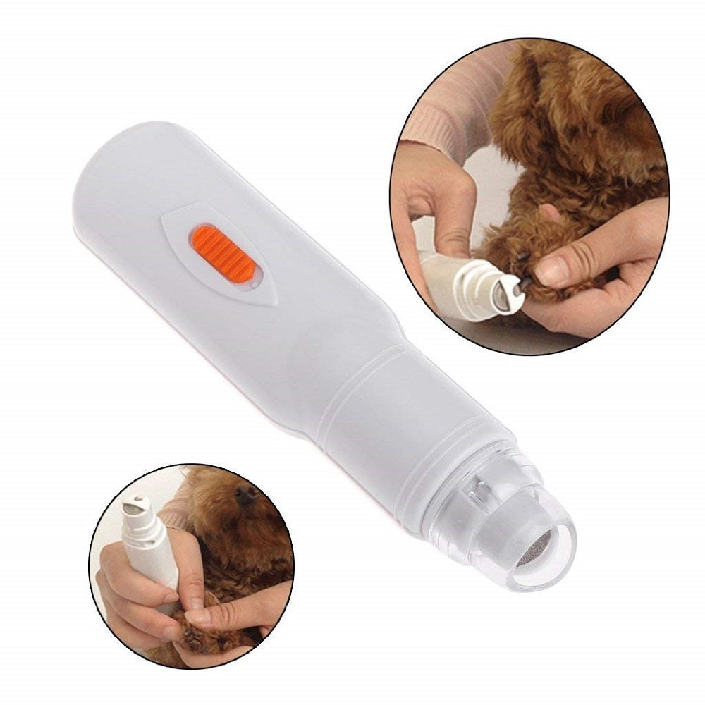 Electric Pet Nail Grinder Painless For Dog Cat Clippers Grind Grooming Trimmer