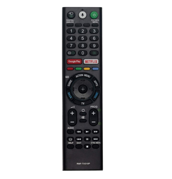 Sony RMF-TX310P Remote Control For Sony 4K Smart TV Voice Control Netflix Button