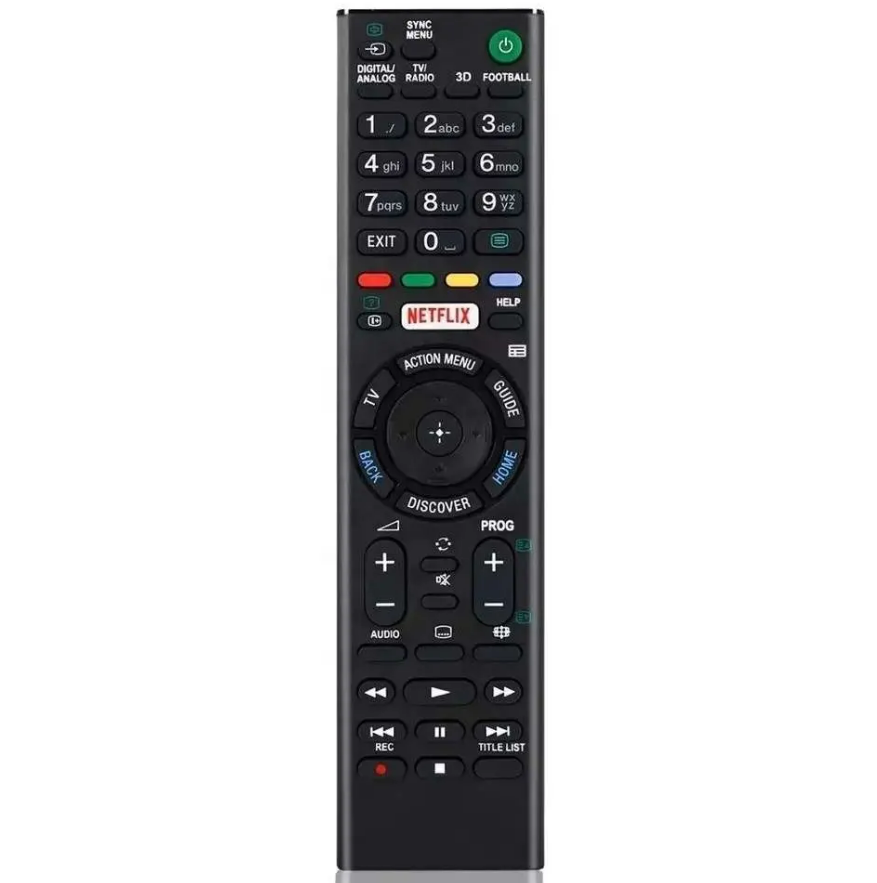 Sony RMT-TX100D Football Button Universal TV Remote Control Replacement Sony TV