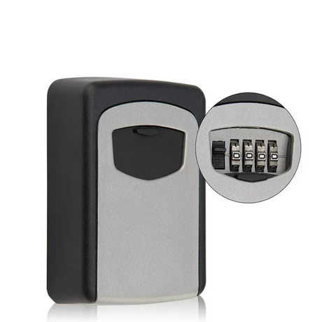 Industrial Key Safe Wall Mount Lock Combination Code Storage Box