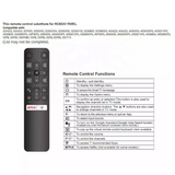 RC802V Voice Control TCL TV Google Voice Assistant Remote