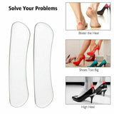 Heel Shield Clear Gel Blister Protector Heel Hugger Shoe Liner Insole Protection Pads