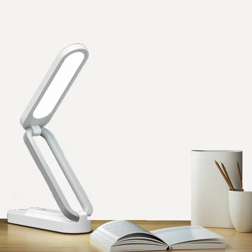 Folding Led Desk Lamp Natural Light Dimmable Office Lamp 3 Colour Mode USB