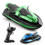 Racing Boat Remote Control Jetsky Water 2.4G Speed Motor Boat Toy (Blue)