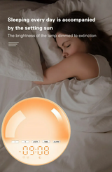 Wake Up Sunlight Alarm Lamp Sunrise Clock Night Light